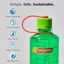 Nalgene - 1 Litre Narrow-Mouth Tritan Bottle Cerulean