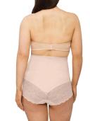 Nancy Ganz Harlequin High Waisted Brief in Black 16