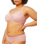 Nancy Ganz Revive Maya Minimiser Underwire Bra Rose Quartz Rose 10 G