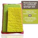 Nano Sponge Cleaning Sponges. Supersized Everyday Heavy Duty Household
