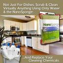 Nano Sponge Cleaning Sponges. Supersized Everyday Heavy Duty Household