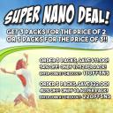 Nano Sponge Cleaning Sponges. Supersized Everyday Heavy Duty Household