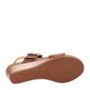 Naot Dynasty - Women's Sandal - Maple Brown/Antique Brown/Marigold 36 Medium
