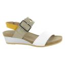 Naot Women's Dynasty Soft White Soft Beige Marigold 39