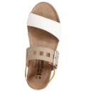 Naot Women's Dynasty Soft White Soft Beige Marigold 39