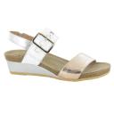 Naot Women's Dynasty Soft White Soft Beige Marigold 39