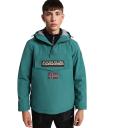 Napapijri Rainforest Pocket Print Jacket Camouflage Green Brown - XS