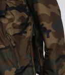 Napapijri Rainforest Pocket Print Jacket Camouflage Green Brown - XS