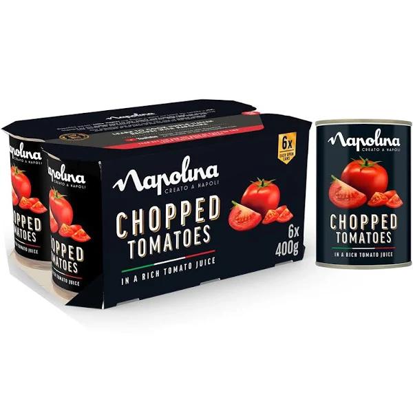 Napolina Chopped Tomatoes 6 X400g