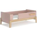 Natty Guarded Single Bed in White/Oak by Boori