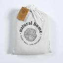 Natural Home Flax Linen Quilt Cover Set Dove Grey - Super King Bed