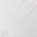 Natural Home Flax Linen Sheet Set White - Double Bed