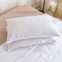 Natural Home Flax Linen Sheet Set White - Double Bed