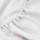 Natural Home Flax Linen Sheet Set White - Double Bed