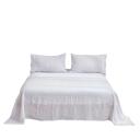 Natural Home Flax Linen Sheet Set White - Double Bed