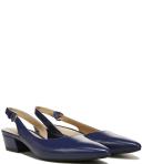 Naturalizer Banks Womens Slingback D'Orsay Heels Black Faux Leather