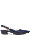 Naturalizer Banks Womens Slingback D'Orsay Heels Black Faux Leather