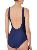 Naturana One-piece Control Swimsuit - Navy-White - 18B
