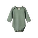 Nature Baby - Merino Essential L/S Bodysuit - Nettle Nettle / 1Y