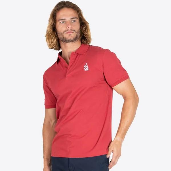 Nautica Calla Heavyweight Polo Shirt Tropcalpch Small