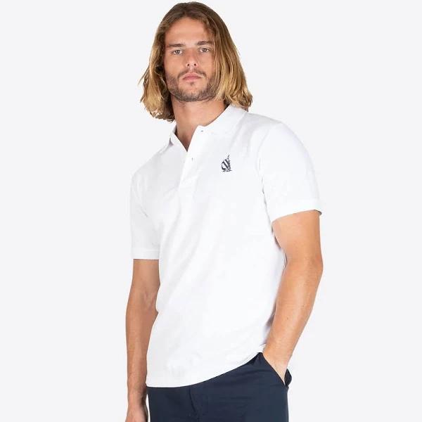 Nautica Calla Heavyweight Polo Shirt White X-Small