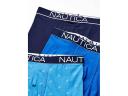 Nautica Men's 3-Pack Classic Underwear Cotton Stretch Boxer Brief