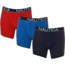 Nautica Men's 3-Pack Classic Underwear Cotton Stretch Boxer Brief
