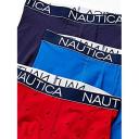 Nautica Men's 3-Pack Classic Underwear Cotton Stretch Boxer Brief