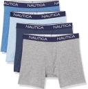 Nautica Men's 4 Pack Heather Stretch Boxer Brief