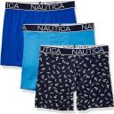 Nautica Men's 4 Pack Heather Stretch Boxer Brief
