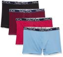 Nautica Men's Cotton Stretch 4 Pack Boxer Brief
