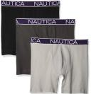 Nautica Men's Cotton Stretch 4 Pack Boxer Brief