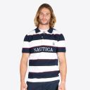 Nautica Murdock Heavyweight Polo Shirt Dark Navy Medium
