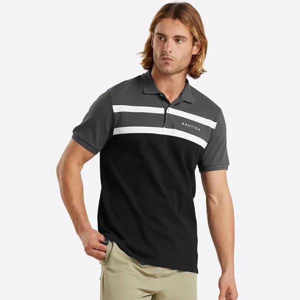 Nautica Navtech Luca Polo Black - Large - AfterPay & zipPay Available