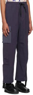 Navy Cargo Pant L