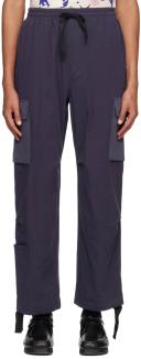 Navy Cargo Pant L