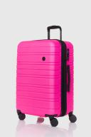 Nere Stori 65cm Suitcase in Hyper Pink | StrandBags.com