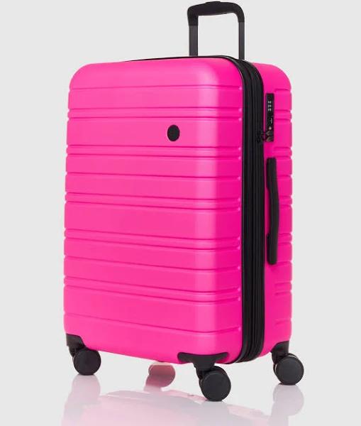Nere Stori 65cm Suitcase in Hyper Pink | StrandBags.com