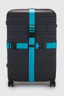 Nere Two Ways Luggage Strap in Deep Teal | StrandBags.com