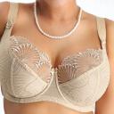 Nessa Selena Beige Embroidered Non-Padded Bra