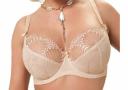 Nessa Selena Beige Embroidered Non-Padded Bra