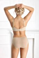 Nessa Selena Beige Embroidered Non-Padded Bra