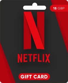 Netflix Gift Card 15 GBP UK