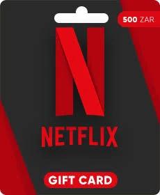 Netflix Gift Card 500 Zar