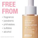 Neutrogena Sensitive Skin Serum Foundation, Light/Medium 03, 1 oz