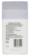 Neutrogena Ultra Sheer Face & Body Stick SPF50 Sunscreen 42g