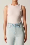 Neuw Women's Jonesy Singlet Top Dusty Pink, Size XL