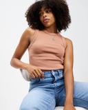 Neuw Women's Jonesy Singlet Top Terracotta, Size XL