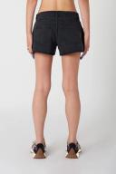 Neuw Womens Low Ryder Shorts Summer Black Size 26