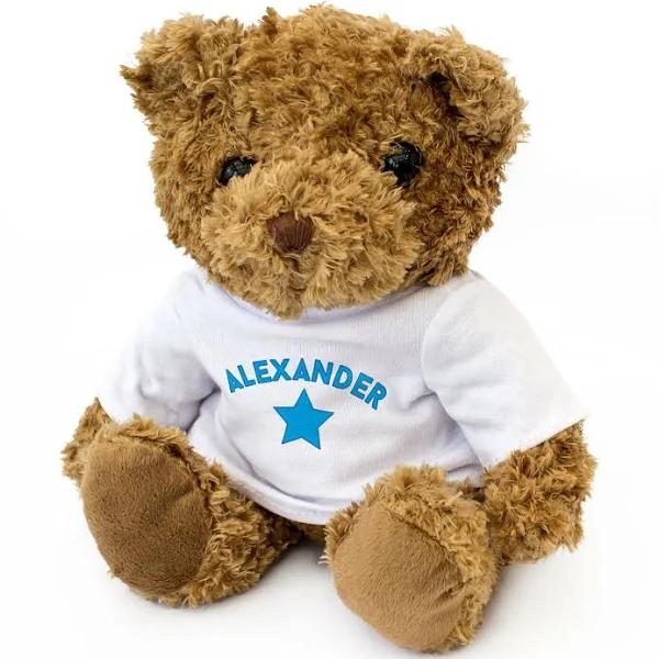 New Alexander Teddy Bear - Cute and Cuddly - Gift Present Birthday Xma